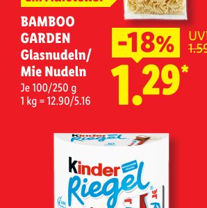BAMBOO GARDEN Glasnudeln/ Mie Nudeln