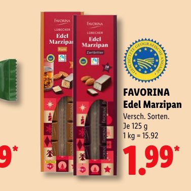 FAVORINA Edel Marzipan