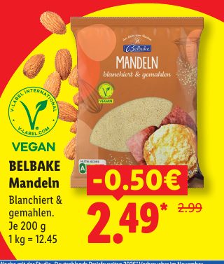 BELBAKE Mandeln