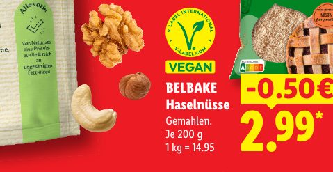 BELBAKE Haselnüsse