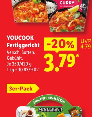 YOUCOOK Fertiggericht