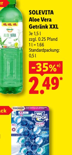 SOLEVITA Aloe Vera Getränk XXL