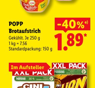 POPP Brotaufstrich
