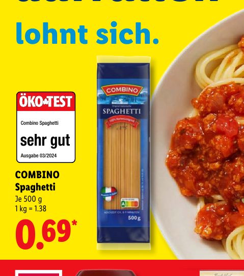 COMBINO Spaghetti