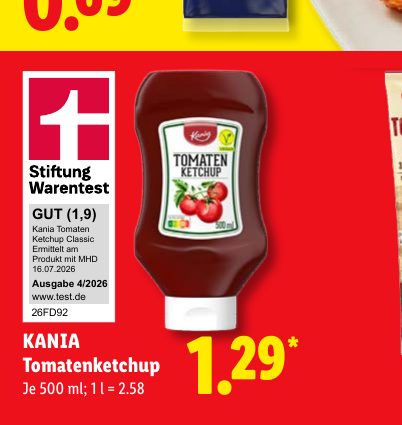 KANIA Tomatenketchup