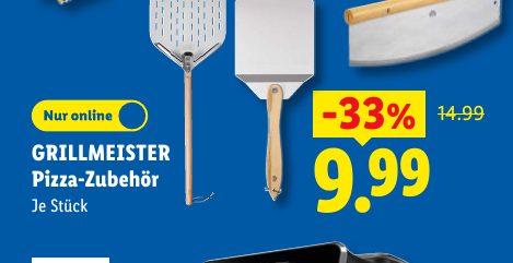 GRILLMEISTER Pizza-Zubehör