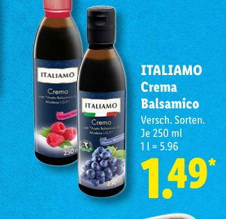 ITALIAMO Crema Balsamico