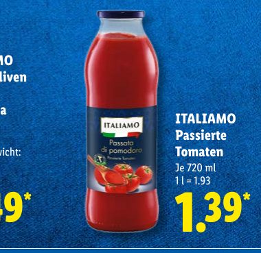 ITALIAMO Passierte Tomaten