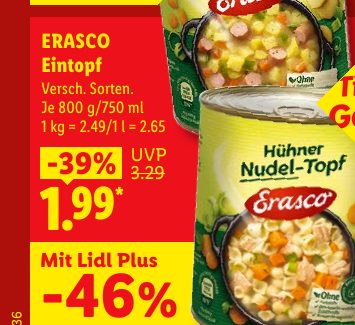 ERASCO Eintopf