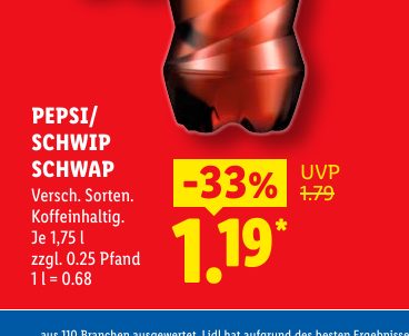 PEPSI/ SCHWIP SCHWAP