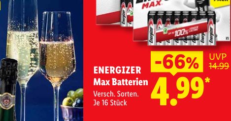 ENERGIZER Max Batterien