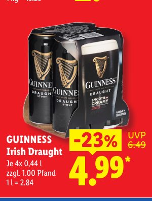 GUINNESS Irish Draught