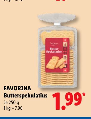 FAVORINA Butterspekulatius