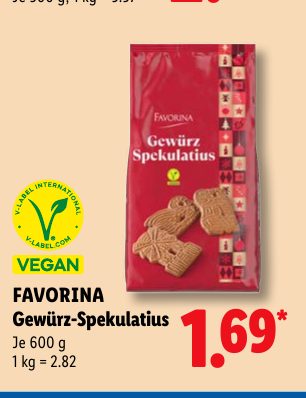 FAVORINA Gewürz-Spekulatius