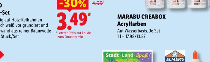 MARABU CREABOX Acrylfarben