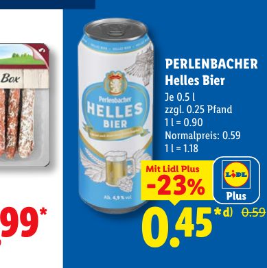 PERLENBACHER Helles Bier