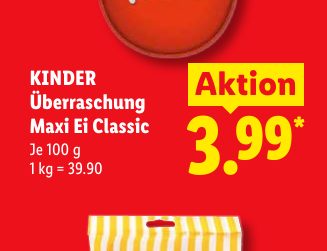 KINDER Überraschung Maxi Ei Classic