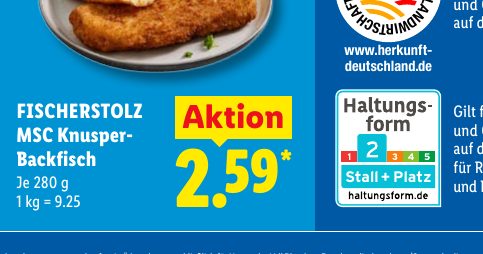 FISCHERSTOLZ MSC Knusper Backfisch