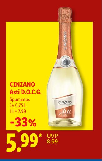 CINZANO Asti D.O.C.G.
