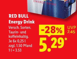 RED BULL Energy Drink