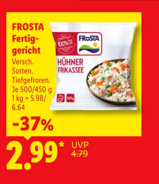 FROSTA Fertig- gericht