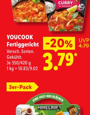 YOUCOOK Fertiggericht