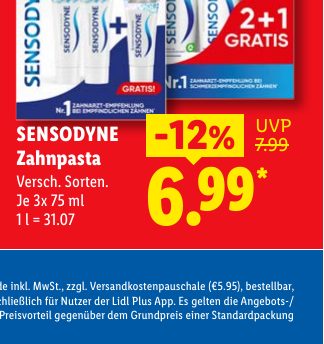 SENSODYNE Zahnpasta