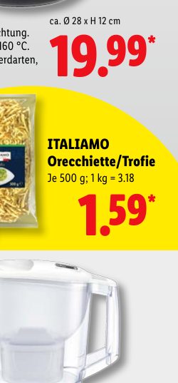 ITALIAMO Orecchiette/Trofie