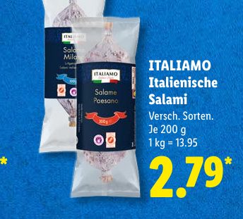 ITALIAMO Italienische Salami