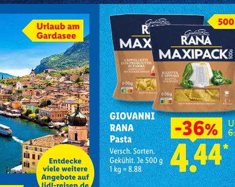 GIOVANNI RANA Pasta