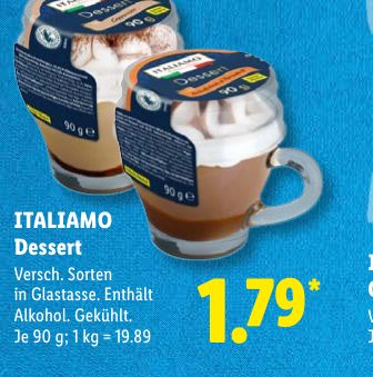 ITALIAMO Dessert