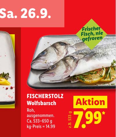 FISCHER STOLZ Wolfsbarsch