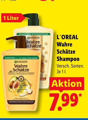 L´OREAL Wahre Schätze Shampoo