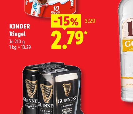 KINDER Riegel