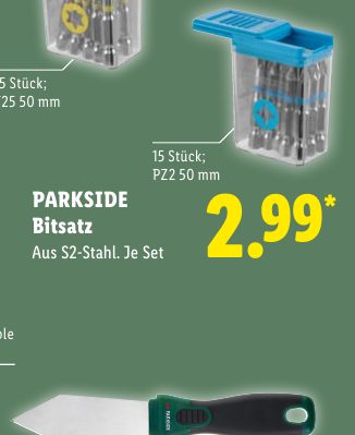 PARKSIDE Bitsatz