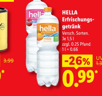HELLA Erfrischungs- getränk