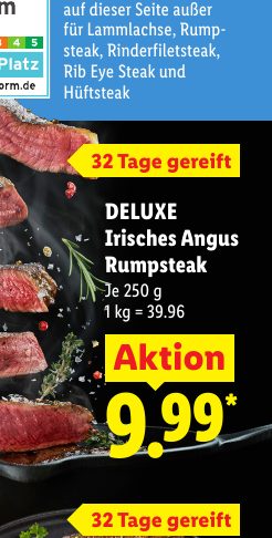 DELUXE Irisches Angus Rumpsteak
