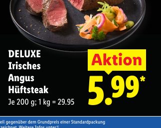 DELUXE Irisches Angus Hüftsteak