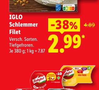 IGLO Schlemmer Filet