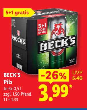 BECK’S Pils