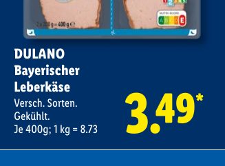 DULANO Bayerischer Leberkäse