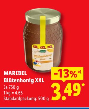 MARIBEL Blütenhonig XXL