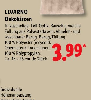 LIVARNO Dekokissen