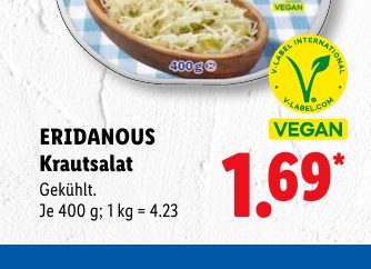 ERIDANOUS Krautsalat