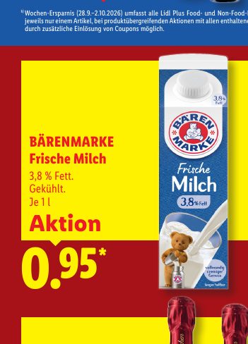 BÄRENMARKE Frische Milch