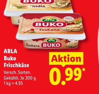 ARLA Buko Frischkäse