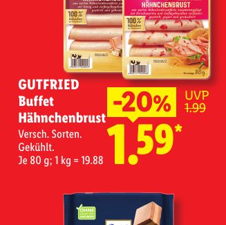 GUTFRIED Buffet Hähnchenbrust