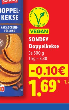 SONDEY Doppelkekse