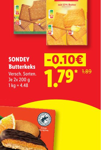 SONDEY Butterkeks