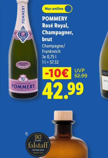 POMMERY Rosé Royal, Champagner, brut